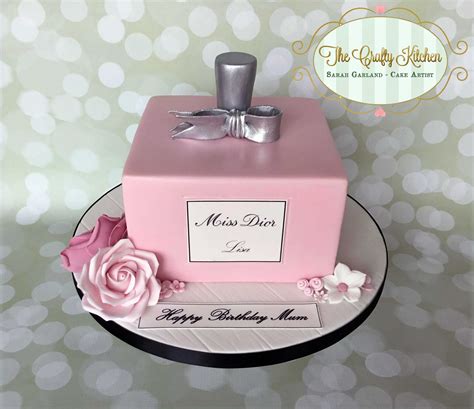 perfume design cake